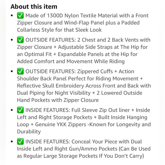 Women’s Riding Jacket - Picture 9 of 9